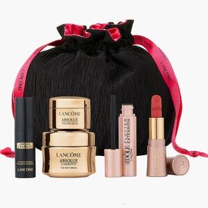 ✨NWT LANCÔME 5 PIECE DELUXE SAMPLE SET BUNDLE WITH TOTE✨